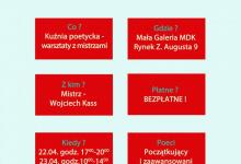 Kuźnia poetycka – warsztaty z mistrzami