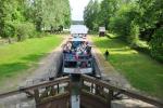 Ship of the Augustów Shipping in the lock of the Augustowski Canal, photo: J. Koniecko